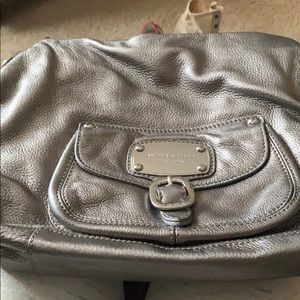 Metallic Gray Purse